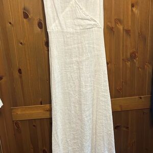 Fabiana Tesi Linen Maxi Dress